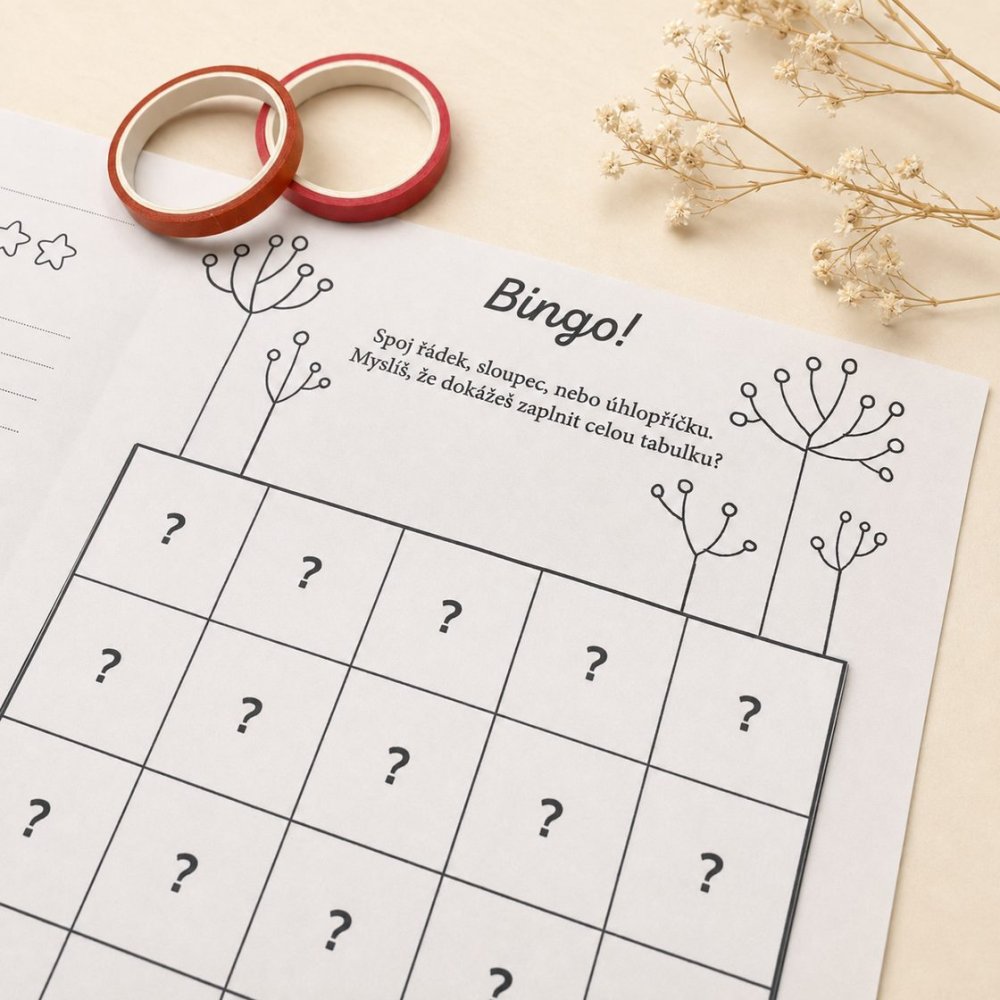 Čtenářské bingo