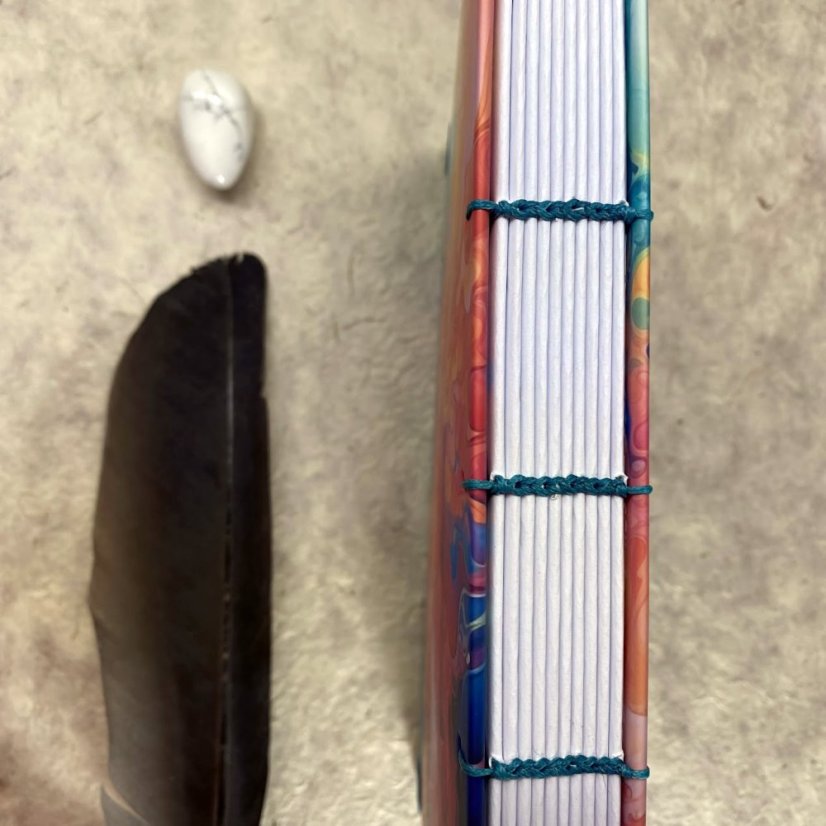 Tečkovaný zápisník Ink drops A5 No.20