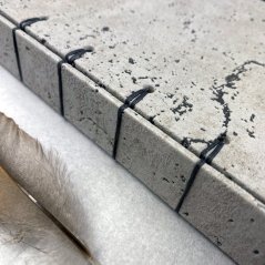 Tečkovaný zápisník beton vazba secret belgian