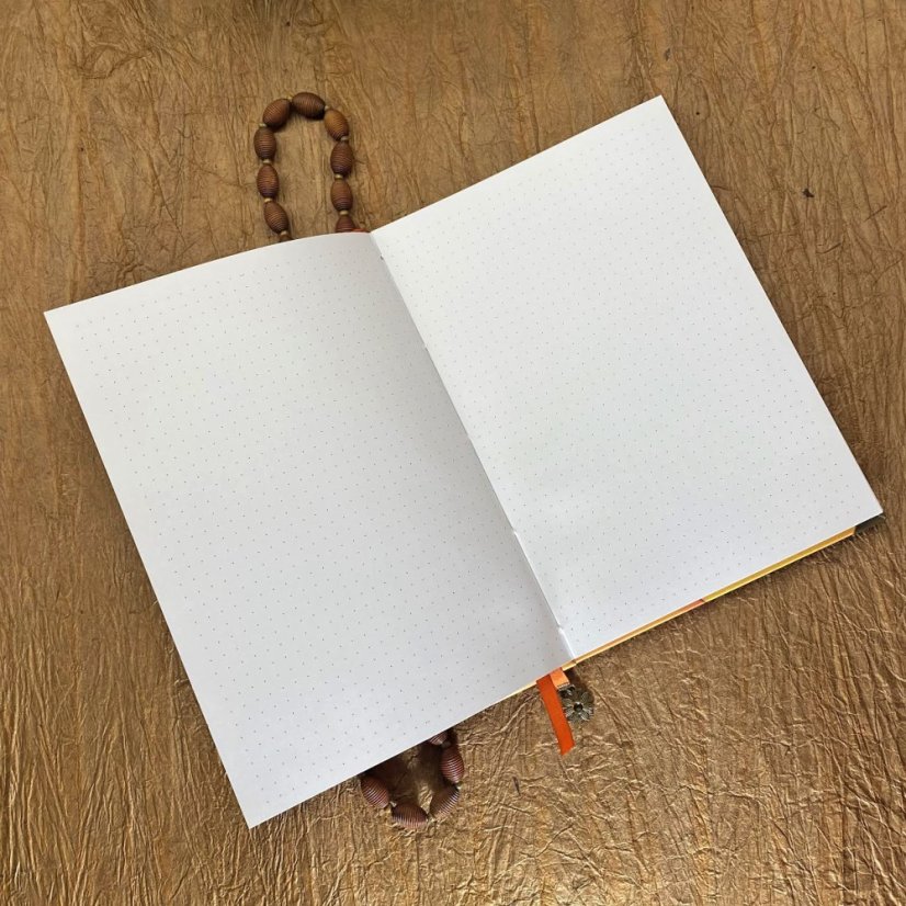 Tečkovaný zápisník Ink drops A5 No.15