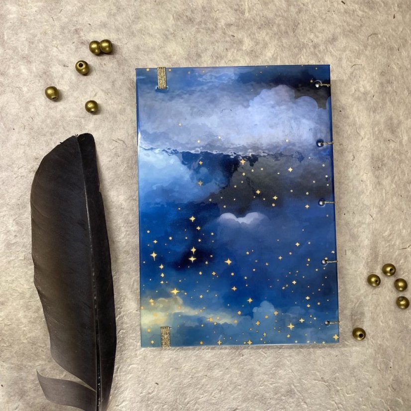 Tečkovaný zápisník Hvězdné nebe No.2