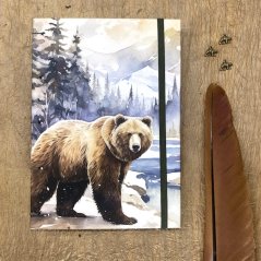 Tečkovaný zápisník Medvědí stezkou k řece