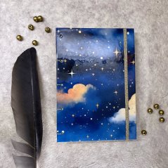 Tečkovaný zápisník Hvězdné nebe No.4