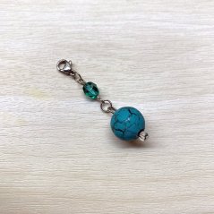 Přívěsek s tyrkysovým korálkem