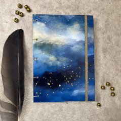 Tečkovaný zápisník Hvězdné nebe No.1