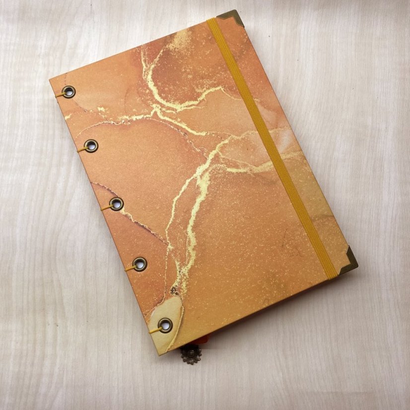 Tečkovaný zápisník Ink drops A5 No.15