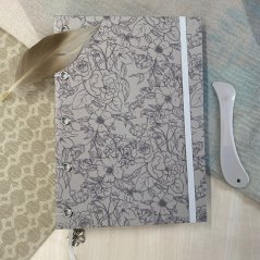 Tečkovaný zápisník A5 Belle fleur No.10