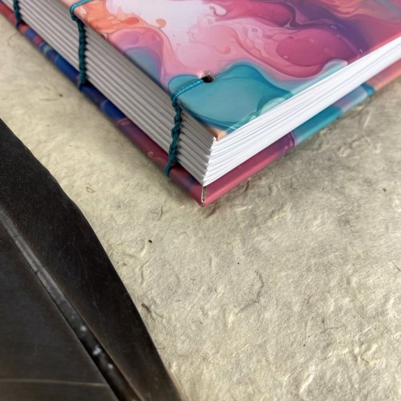 Tečkovaný zápisník Ink drops A5 No.20