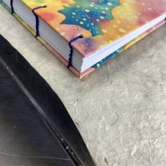 Tečkovaný zápisník Ink drops A5 No.17