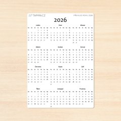 Přehledový kalendář 2026