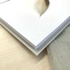 Tečkovaný zápisník A5 Belle fleur No.10