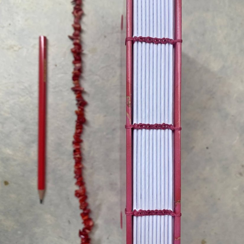 Tečkovaný zápisník A5 Rose drops No.3