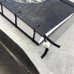 Tečkovaný zápisník s úplňkem A5