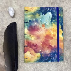 Tečkovaný zápisník Ink drops A5 No.18