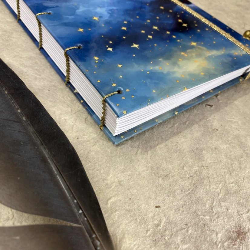 Tečkovaný zápisník Hvězdné nebe No.2