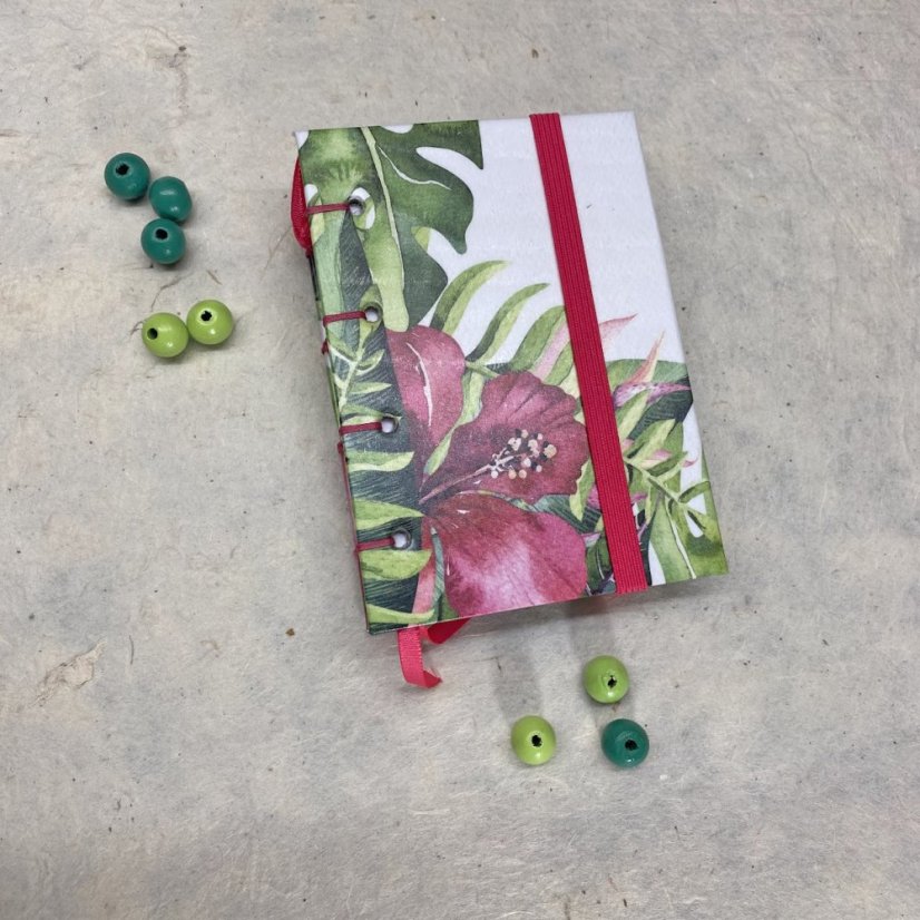 Zápisník A7 Ibišek v tropické džungli
