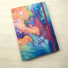 Ink drops A5 No.19