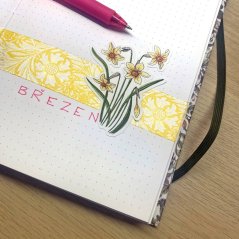 Narcis - kusová samolepka