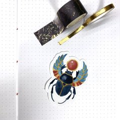 Skarabeus - samolepky Cesta kolem světa