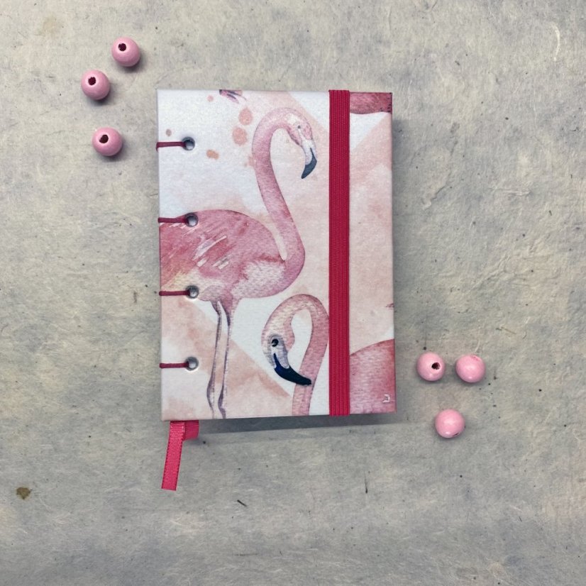 Zápisník A7 Plameňáci