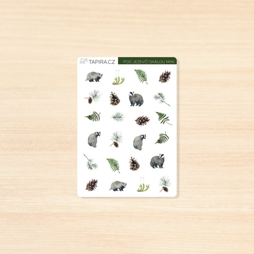 Pod jezevčí skálou - vzor: MINI