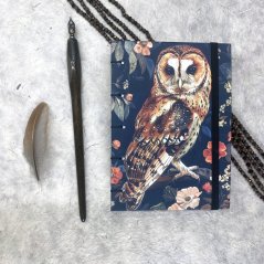 Tečkovaný zápismík A6 Puštík