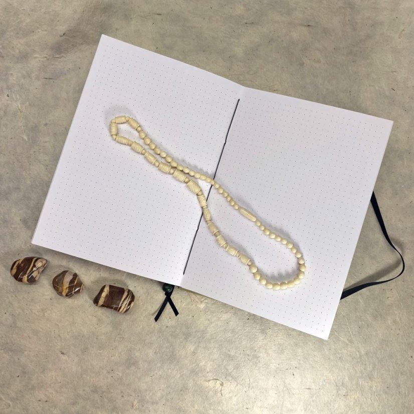 Tečkovaný zápisník Ink drops A5 No.6 papír 160g