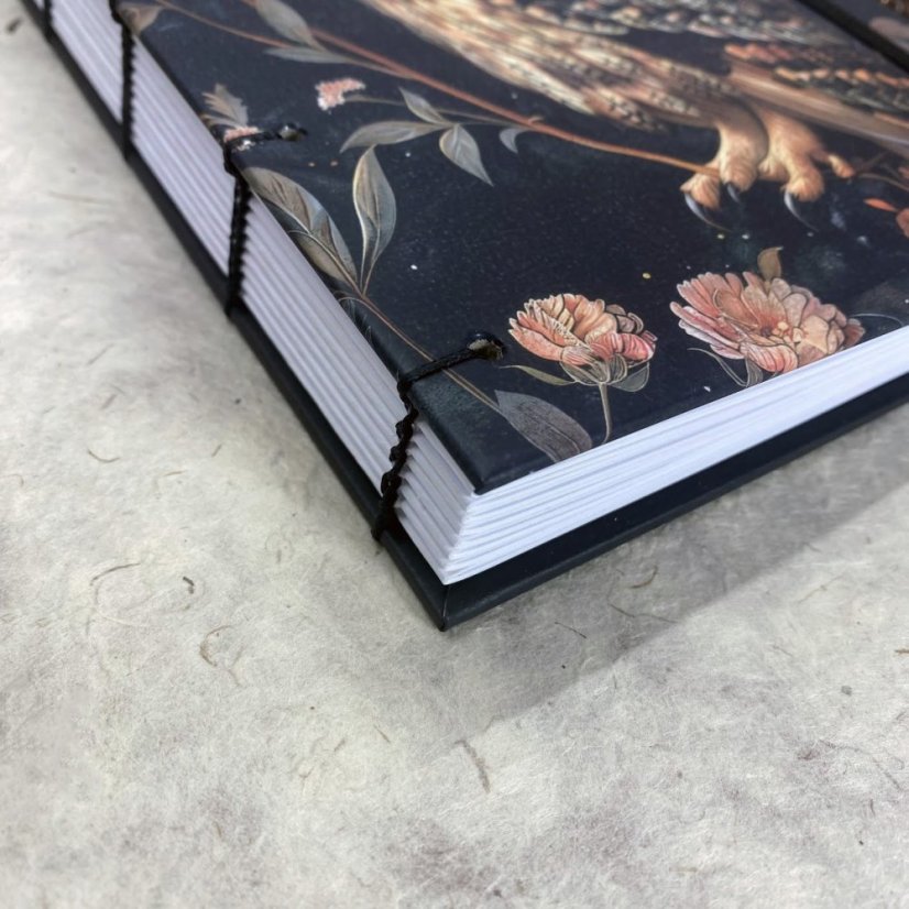 Tečkovaný zápisník Výr velký