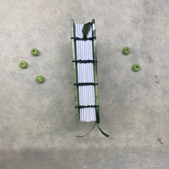 Tečkovaný zápisník A7 Monstera v džungli