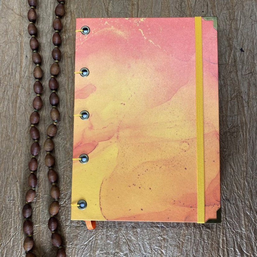 Tečkovaný zápisník Ink drops A5 No.12