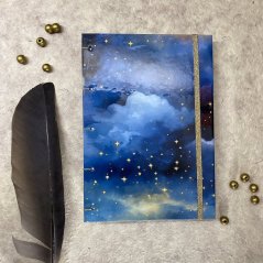 Tečkovaný zápisník Hvězdné nebe No.2