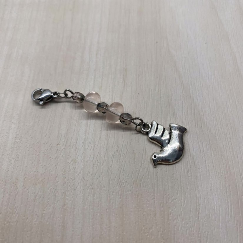 Přívěsek s holubičkou