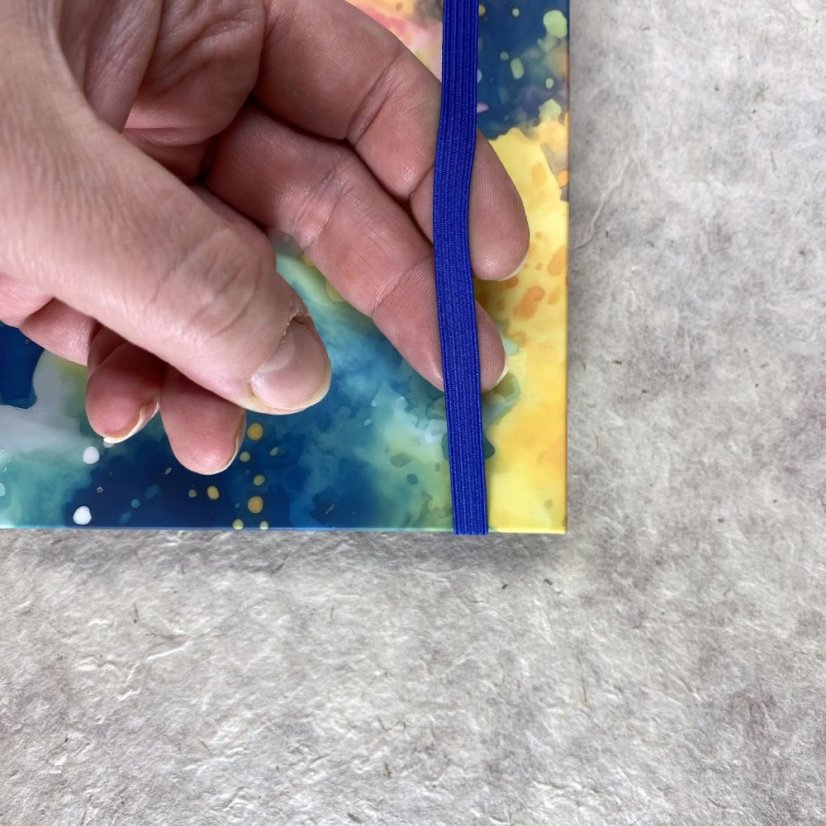 Tečkovaný zápisník Ink drops A5 No.16