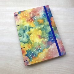 Ink drops A5 No.17