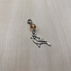 Přívěsek s ptáčkem