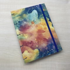 Ink drops A5 No.18