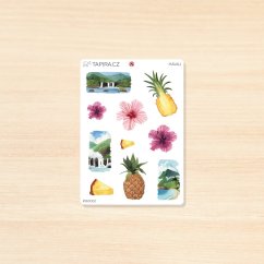 Havaj - samolepky Cesta kolem světa