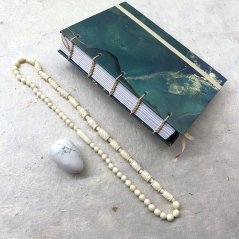 Tečkovaný zápisník Blue drops A6 No.1