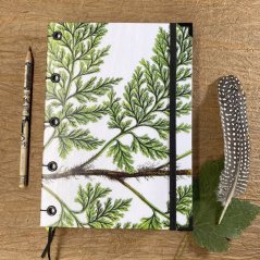 Tečkovaný zápisník A5: The ferns of Great Britain No.7