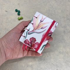 Zápisník A7 Tropické květiny