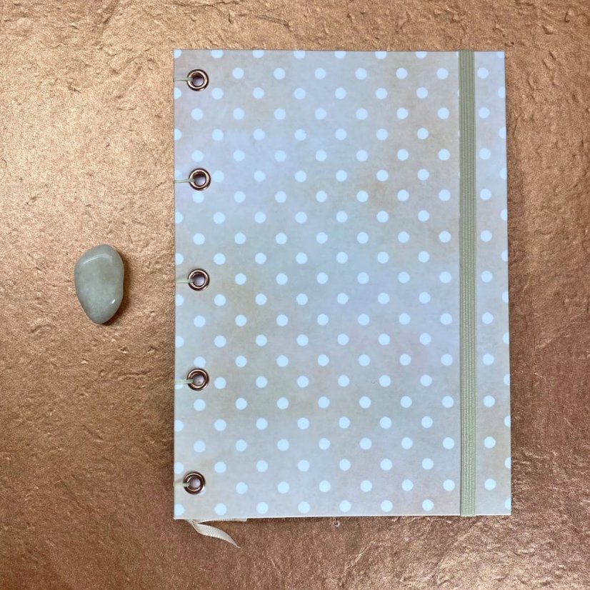 Tečkovaný zápisník Puntíky