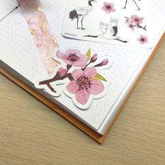 Sakura - samolepky Cesta kolem světa