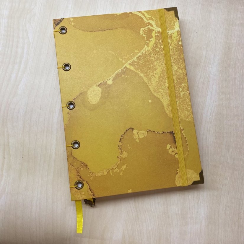 Tečkovaný zápisník Ink drops A5 No.11