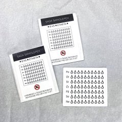 Plánovací samolepky "Pitný režim - kapky"