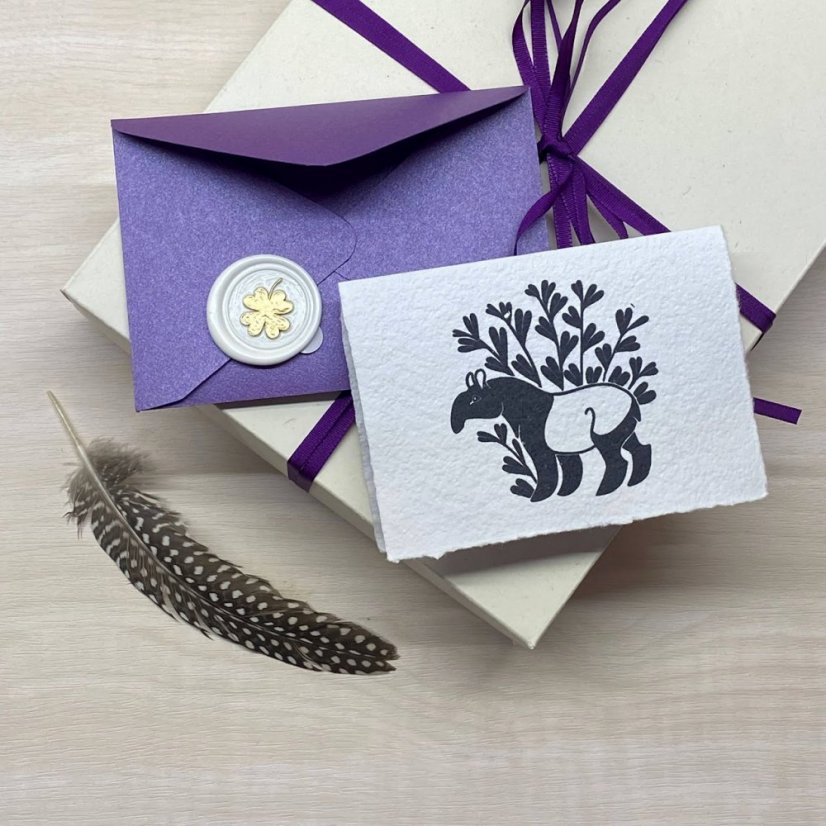 Hotový dárek: zápisník A5 v krabičce s přáním