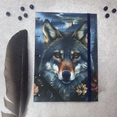 Tečkovaný zápisník Vlk