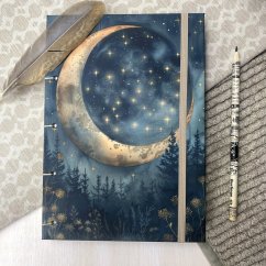 Tečkovaný zápisník A5: pastýř hvězd