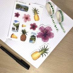 Havaj - samolepky Cesta kolem světa