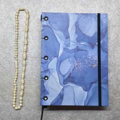 Tečkovaný zápisník Ink drops A5 No.4 papír 160g