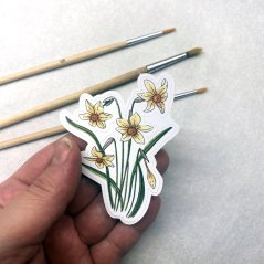 Narcis - kusová samolepka